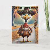 Carte La Turquie veut combattre l'action de grâces (Devant)