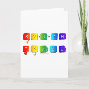 Carte La typographie pop queer de SlipperyJoe au langage