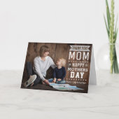 Carte La typographie russe moderne, joyeuse photo de la  (Devant)