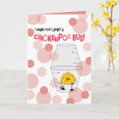 Carte La varicelle se débrouille bien dans les tasses de (Fleur jaune)