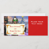 CARTE LA VEILLE D'UN CYBORG DU NOUVEL AN (Dos)