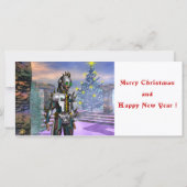 CARTE LA VEILLE D'UN CYBORG DU NOUVEL AN (Dos)