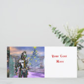 CARTE LA VEILLE D'UN CYBORG DU NOUVEL AN (Debout devant)