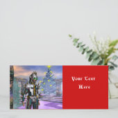 CARTE LA VEILLE D'UN CYBORG DU NOUVEL AN (Debout devant)