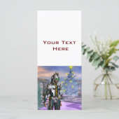 CARTE LA VEILLE D'UN CYBORG DU NOUVEL AN (Debout devant)