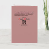 Carte La vénérable prêche de la bande (P 008) (Dos)