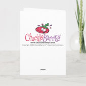 Carte La vente en gros de ChuckleBerry carde cb061 (Dos)