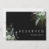 Carte La verdure et la feuille d'or | Panneau réservé no (Dos)