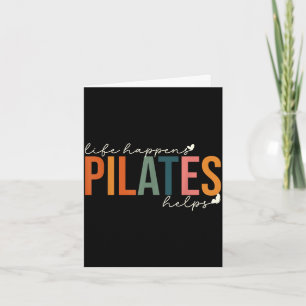 Carte La vie arrive pilates aide motivation de l'entraîn