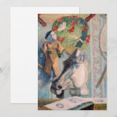 Carte La vie avec la tête du cheval | Paul Gauguin (Devant / Derrière)