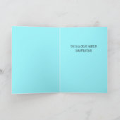 Carte La vie, c'est créer soi-même (Intérieur)