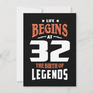 Carte La Vie Commence À 32 Ans