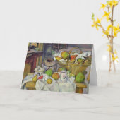 Carte La vie de Paul Cezanne | toujours avec le panier, (Fleur jaune)