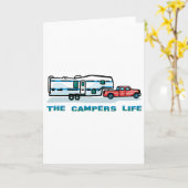 Carte La vie des campeurs (Fleur jaune)