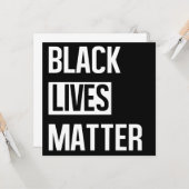 Carte La vie des Noirs compte (Devant/Arrière en situation)