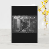 Carte La vie du hockey  (Fleur jaune)