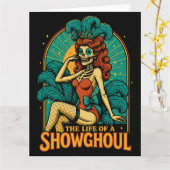 Carte La vie d'une Showghoul (Fleur jaune)