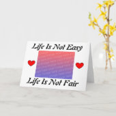 Carte La vie est belle ! (Fleur jaune)