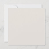 Carte La vie est douce à cause de toi (Dos)