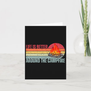 Carte La Vie Est Meilleure Au Camper Camper C Funny Camp