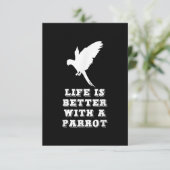 Carte La vie est meilleure avec un cadeau de Noël pour a (Debout devant)