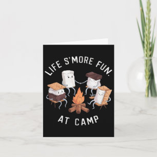 Carte La Vie Est Plus Amusante Au Camp Marshmallow