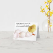 Carte La vie lutte (Fleur jaune)