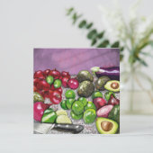 Carte La vie morte du chef (Debout devant)