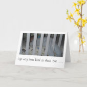 Carte La vie peut sembler difficile à certains moments,  (Fleur jaune)