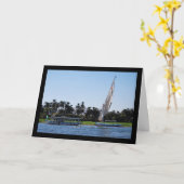 Carte La vie sur le Nil (Fleur jaune)