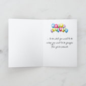 Carte La Vielle Dame Folle Pour Avoir Plus Anniversaire (Intérieur)