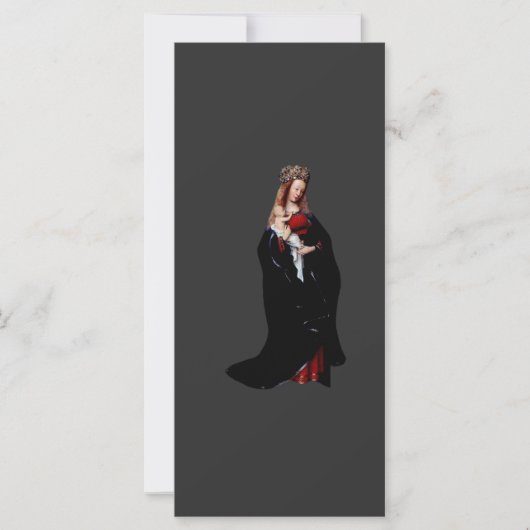 Carte La Vierge dans l'Eglise par Jan van Eyck (Devant)