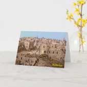 Carte La Ville Sainte De Bethléem (Fleur jaune)