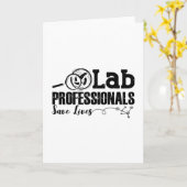 Carte Lab Professionals (Fleur jaune)