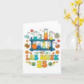 Carte Lab Scientist Lab Week 2025 Mystery Machine De Dia (Fleur jaune)