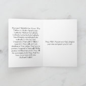 Carte Labbaika Allahumma Labbaik (Intérieur)