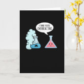 Carte Laboratoire de chimie de la réaction chimique (Fleur jaune)