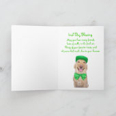 Carte Laboratoire Funny personnalisable en vert (Intérieur)