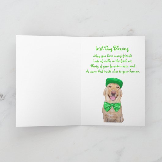 Carte Laboratoire Funny personnalisable en vert (Intérieur)