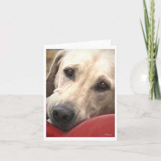 Carte Laboratoire jaune (Devant)