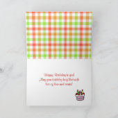 Carte Laboratoire jaune et laboratoire de chocolat Anniv (Intérieur)