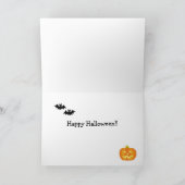 Carte Laboratoires de sculpture Citrouille d'Halloween (Intérieur)