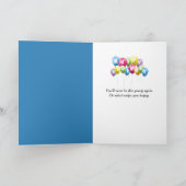 Carte Labradoodle Doodling Pour 35e Anniversaire (Intérieur)