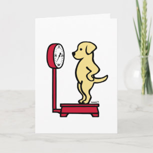 Carte Labrador jaune à l'échelle