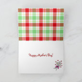 Carte Labrador jaune a volé votre jour de mère de coeur (Intérieur)