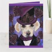 CARTE LABRADOR RETRIEVER            (Devant)