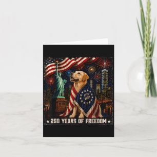 Carte Labrador Retriever 250 ans de Dom 250e