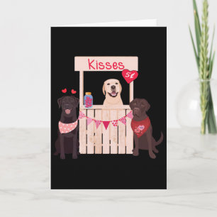 Carte Labrador Retriever Saint-Valentin Maman de Chien A