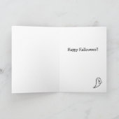 Carte Labradors du parti Halloween ! (Intérieur)