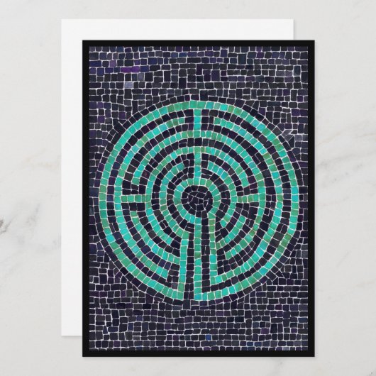 Carte LABYRINTH III 5,5 x 7,5 (Devant / Derrière)